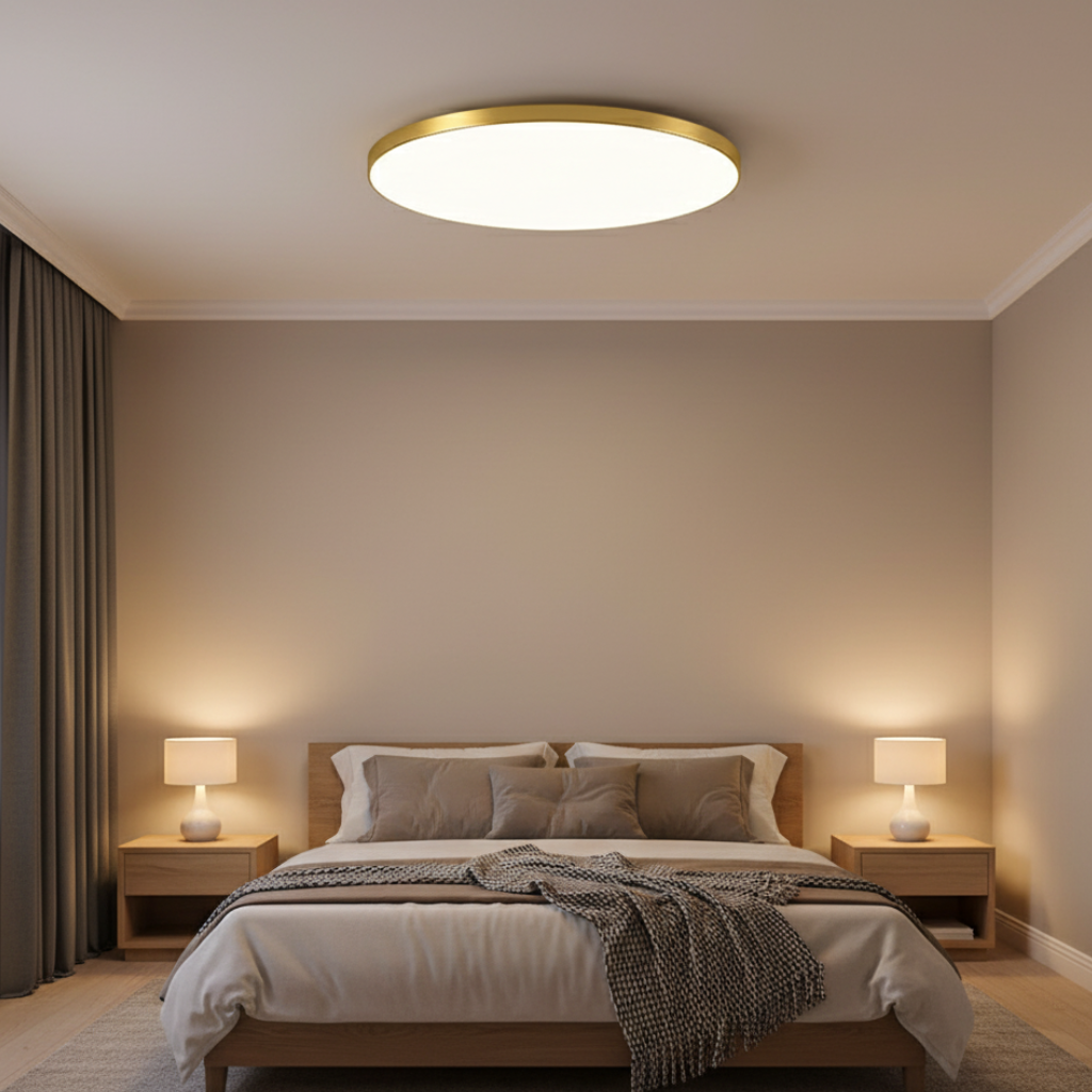 Energy-Efficient LED Flush Mount Ceiling Light