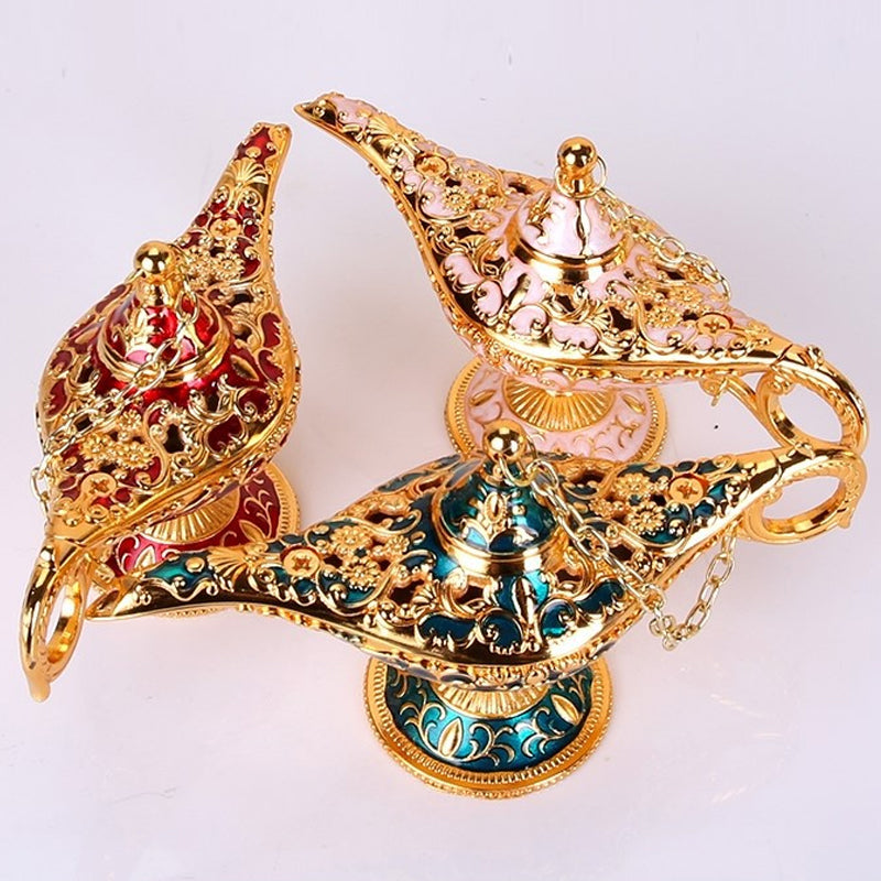 Aladdin Magic Lamp Alloy Decoration