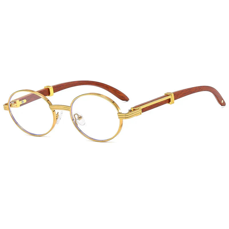 BlissGlow – Retro Series Wooden Sunglasses