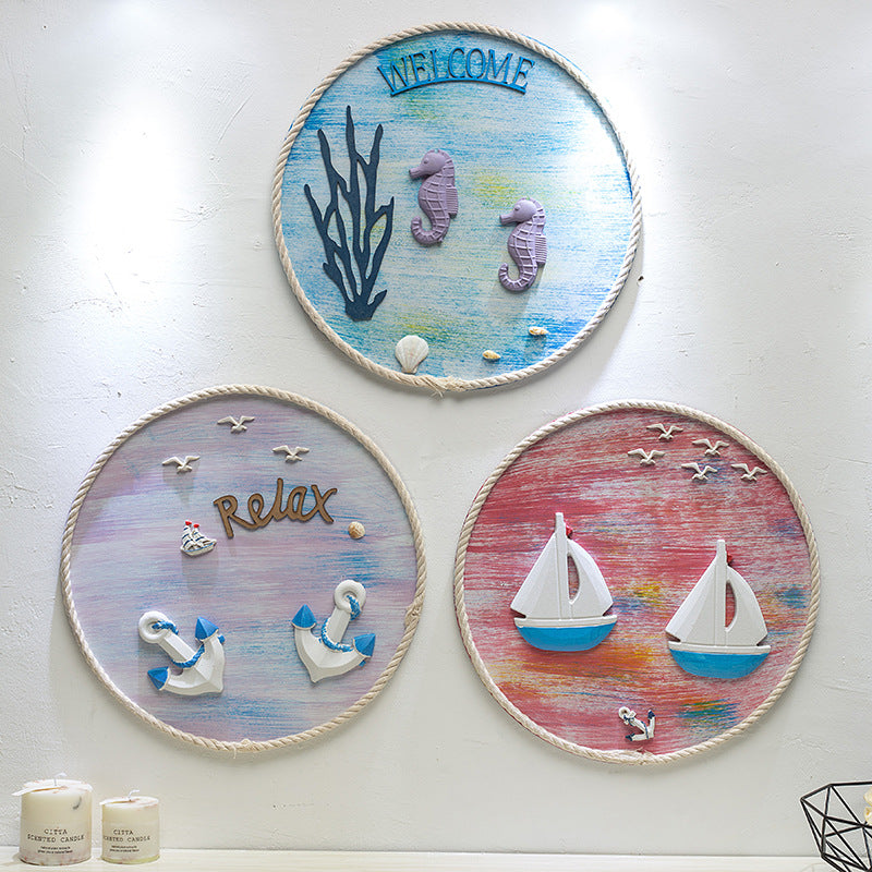 Nautical Hooks Wall Decoration