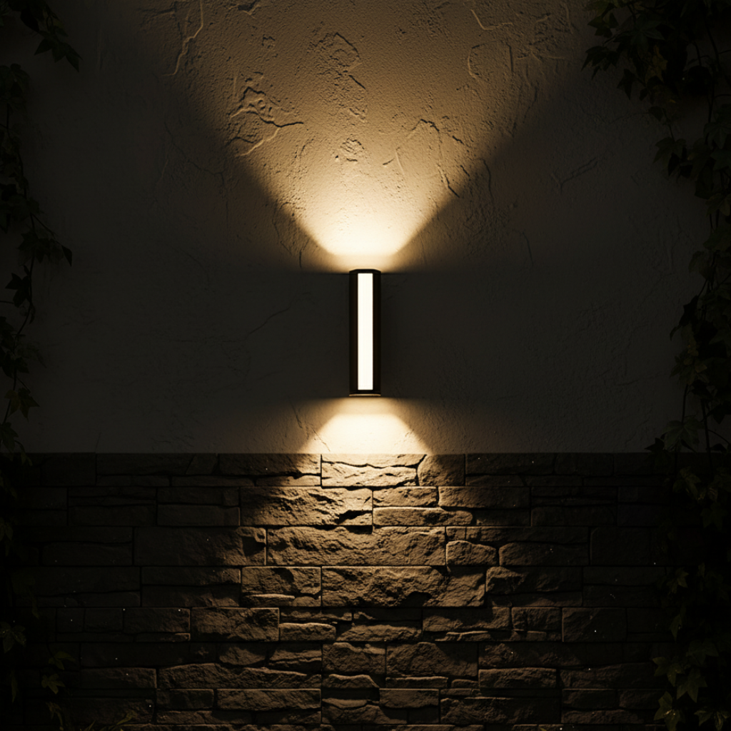 Bright LED Outdoor Wall Sconce