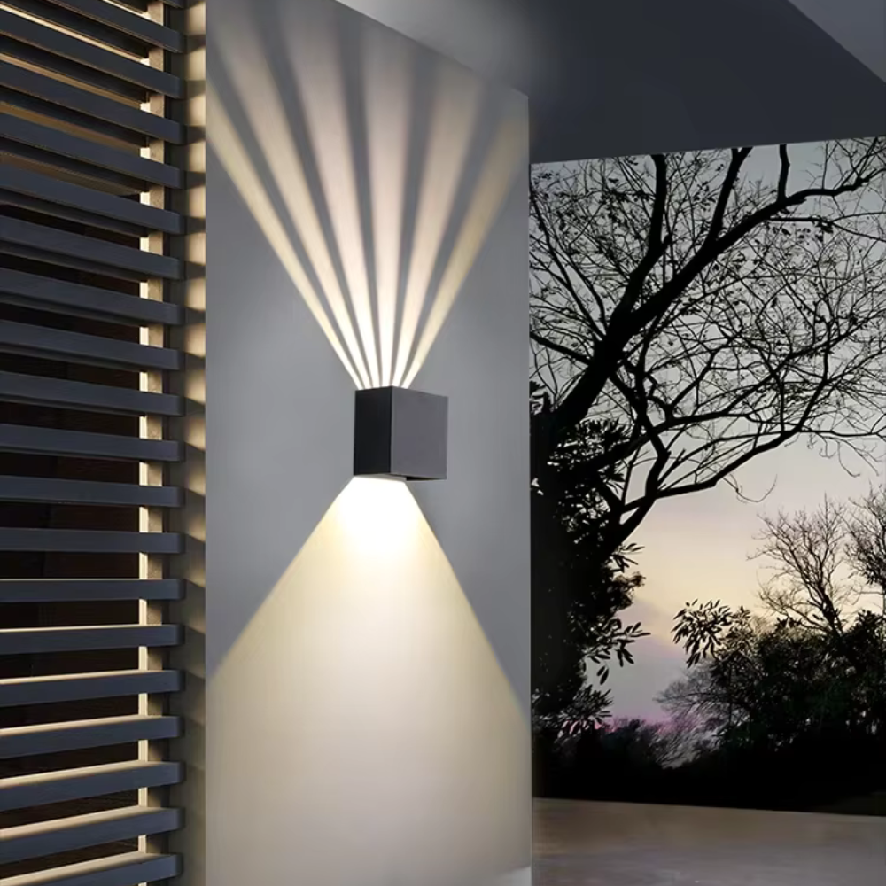 Orvella Waterproof Aluminum Outdoor Sconce