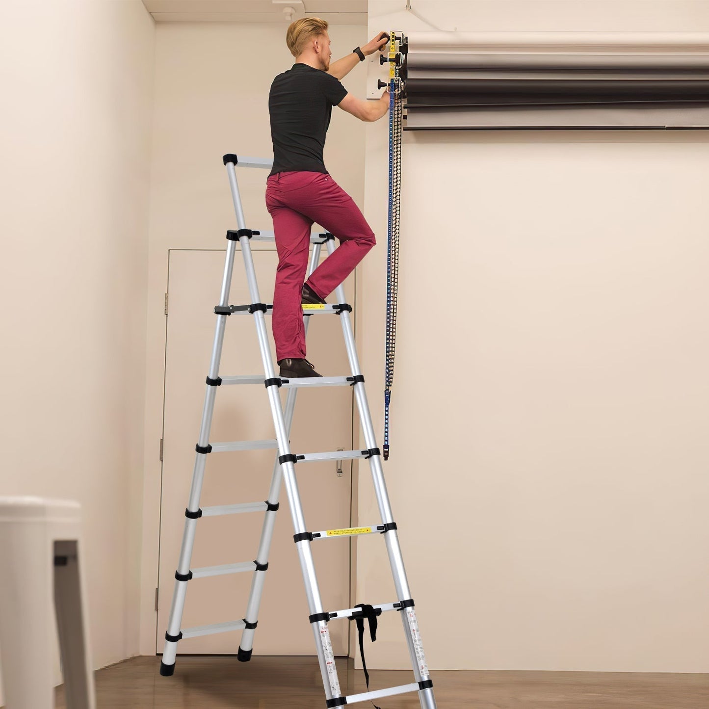 Telescoping ladder Folding ladder A-frame | Bowlift