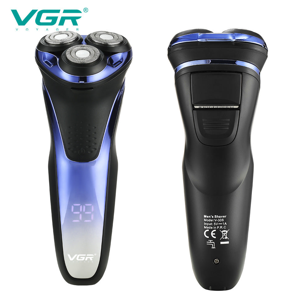 Skanto | Men's Waterproof Electric Shaver | 3D Flexible Heads, Fast Charging & Ideal for Daily Grooming
