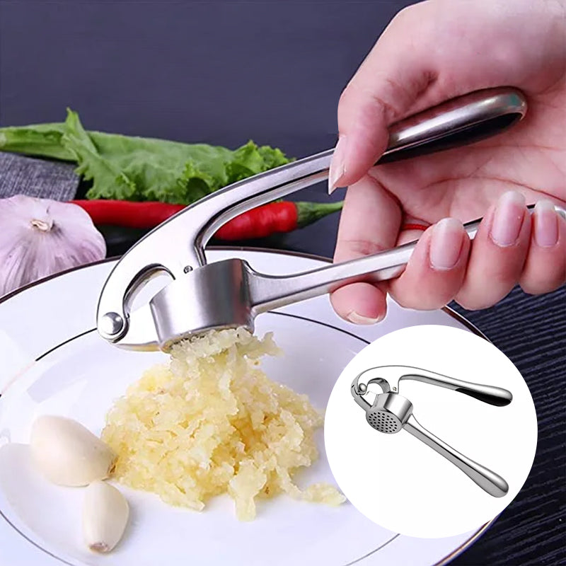 Stainless Steel Garlic Press | Karnz