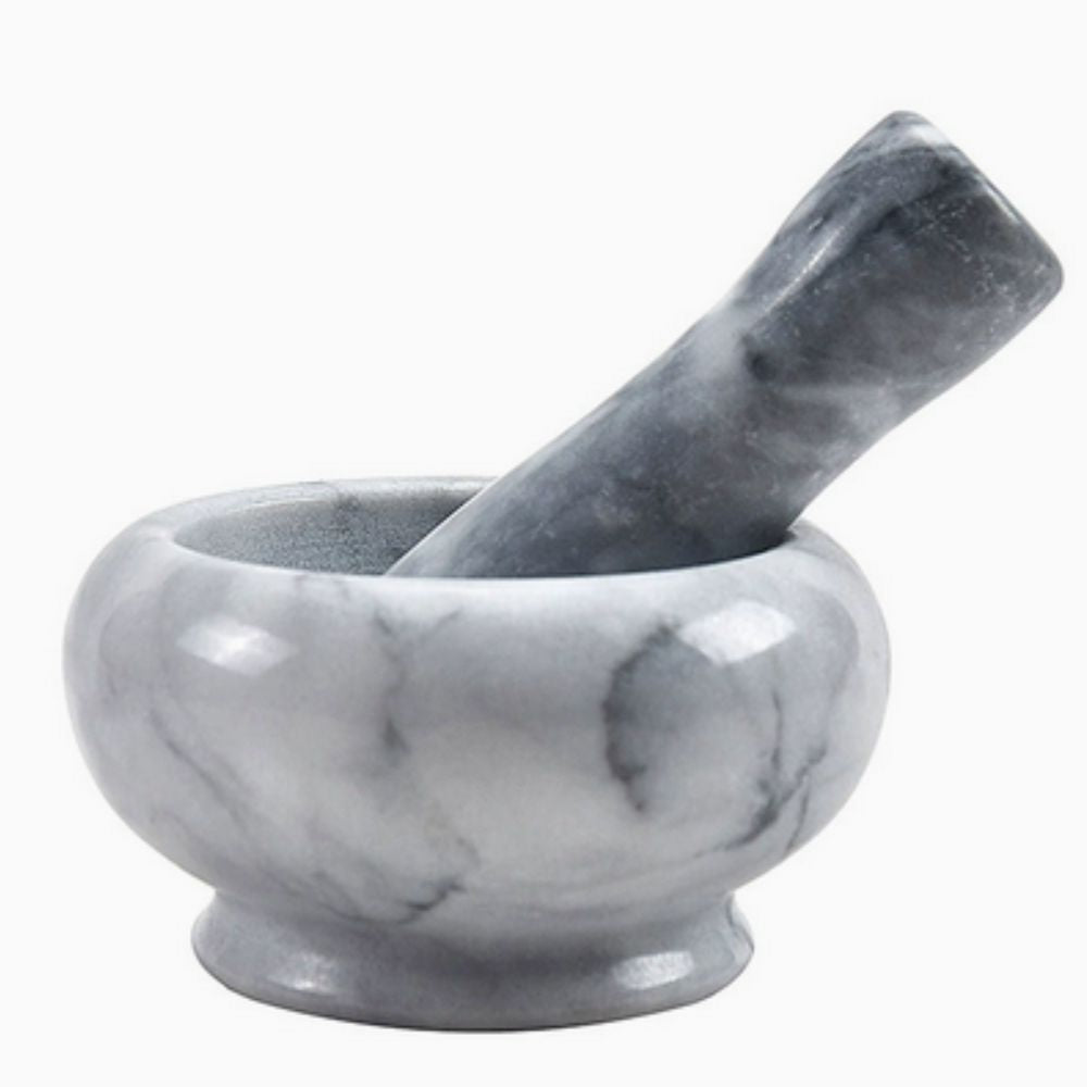 Skanto | Marble Mortar and Pestle Set