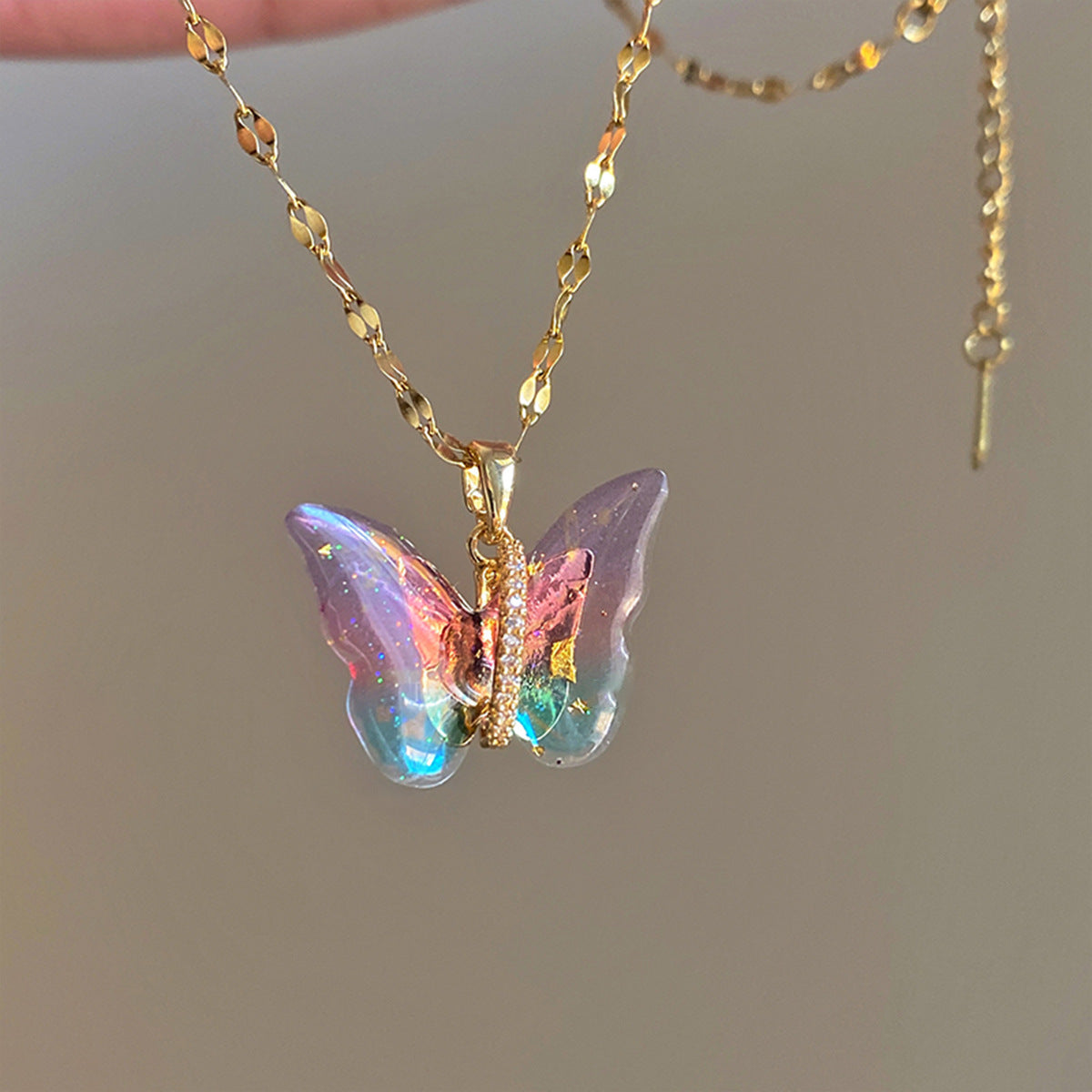 Stunning butterfly necklaces, various models