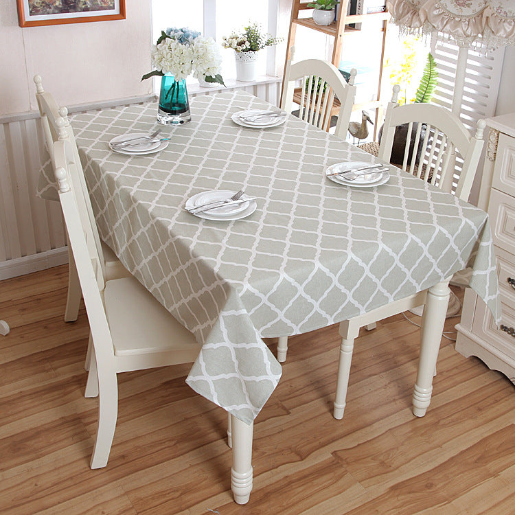 Decorative Geometric Tablecloth