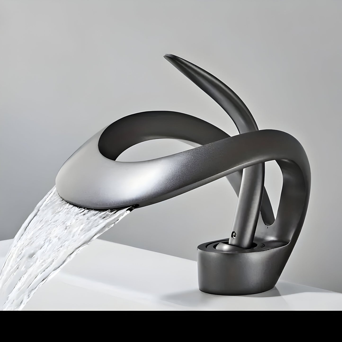 BowLift | AquaGleam – Minimalist Bathroom Basin Tap