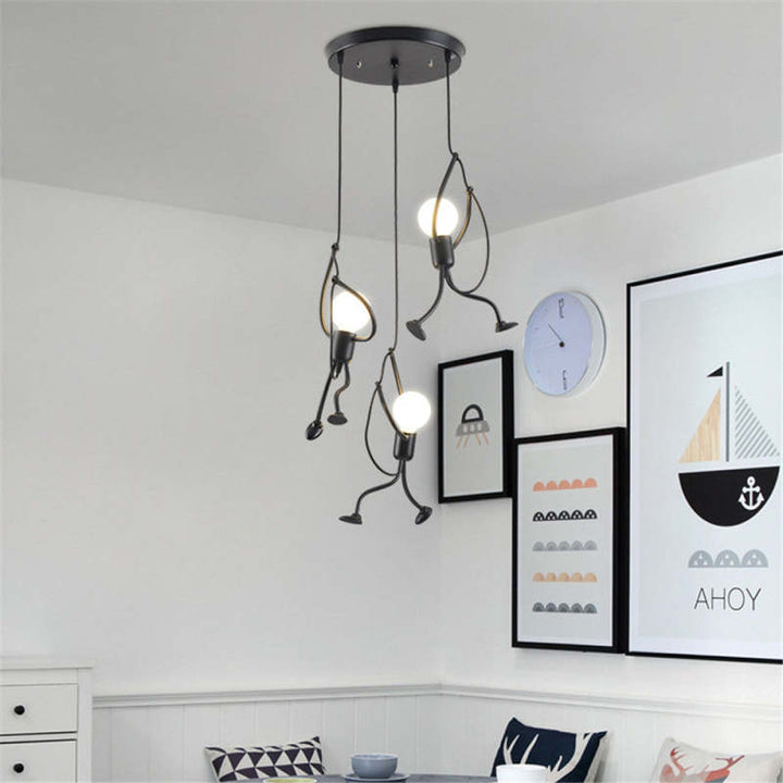 Kalsten | FunkyLight | Retro Iron Man - Ceiling lamps