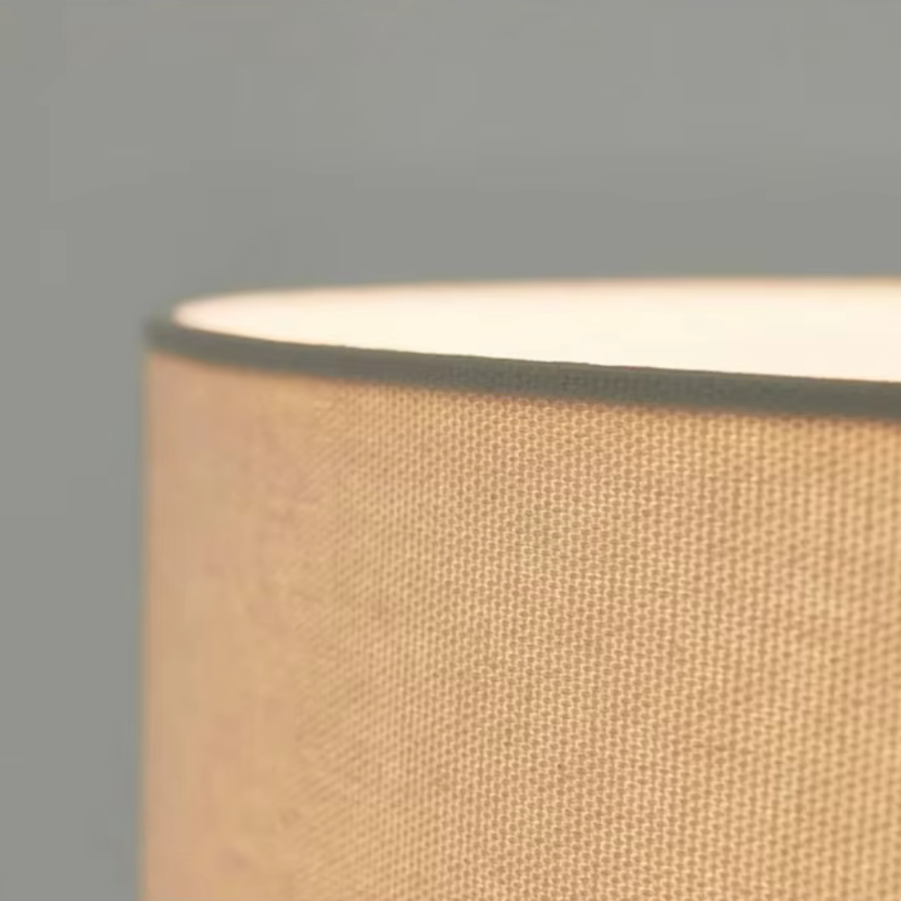 Hugo Sculptural Wood-Sphere Floor Lamp