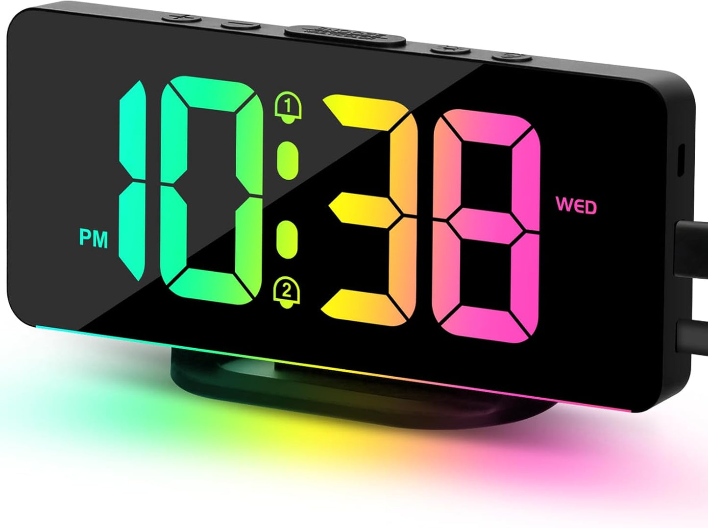 BowLift | 11.5-Inch Digital Calendar Day Clock with 19 Reminders – Claryon