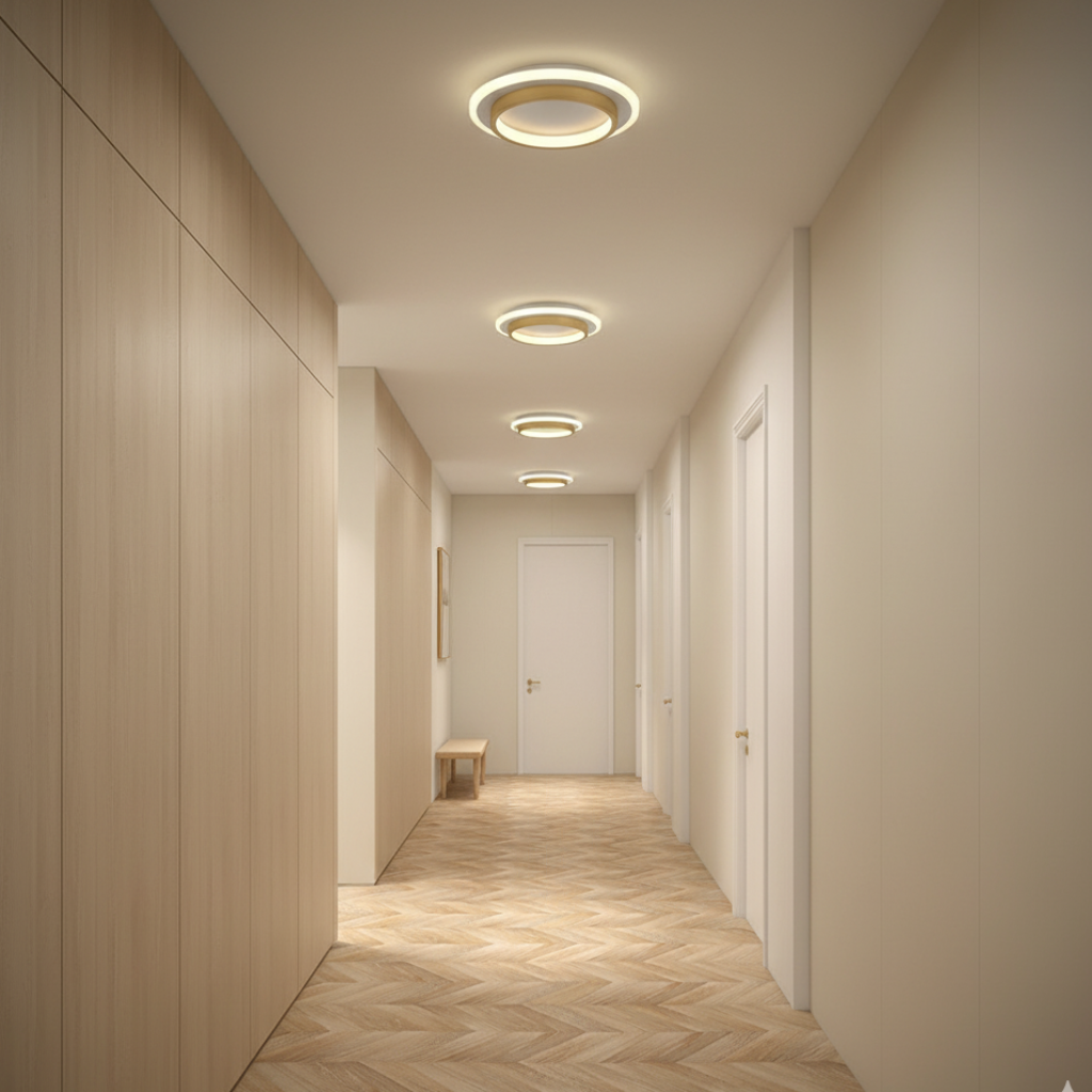 Float Dual-Light Halo Flush Mount