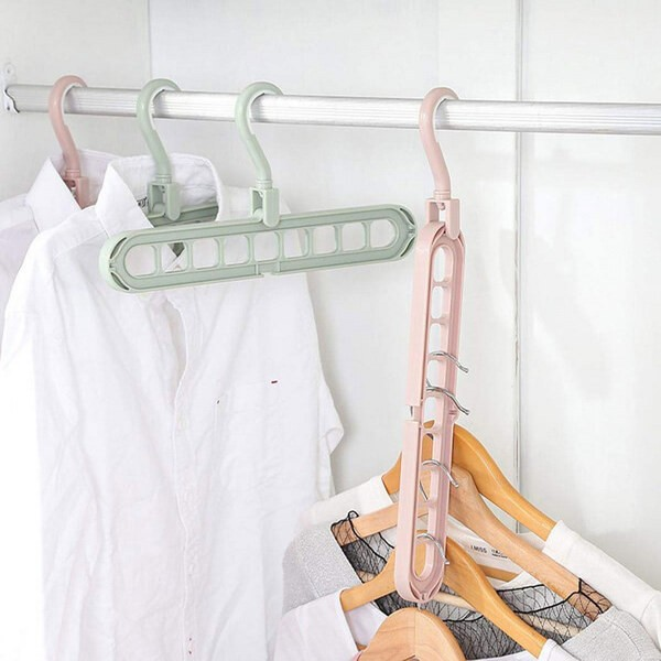 BowLift | 9 in 1 Wonder Hook Turbo — Finally order, space, and stress-free mornings in the wardrobe! (5 pieces)