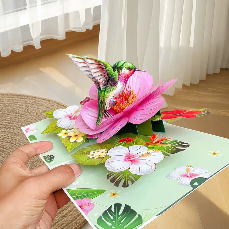 BowLift | Vibrant 3D Butterfly & Daisy Pop-Up Greeting Card