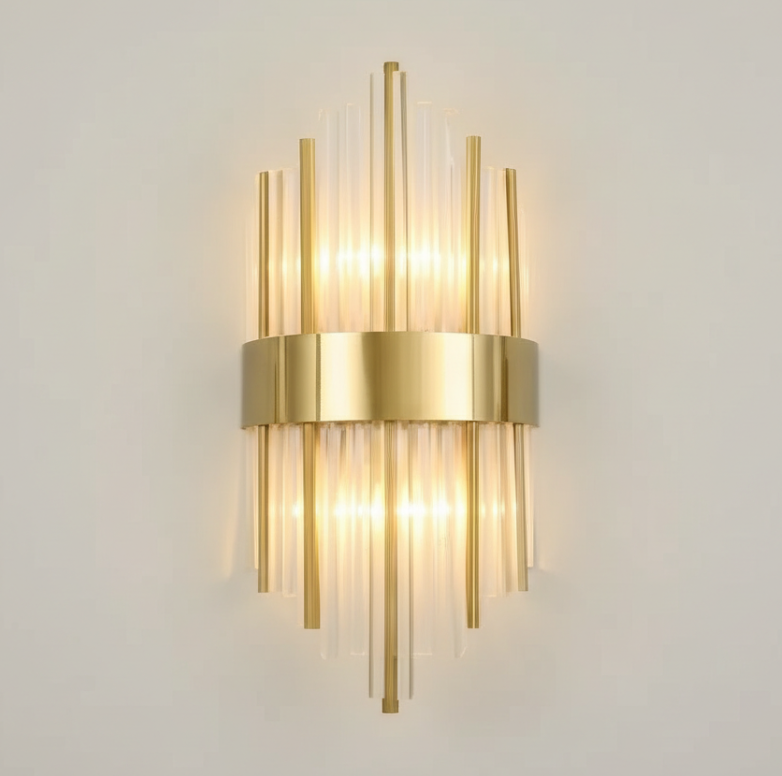 Crystal Adjustable LED Wall Sconce