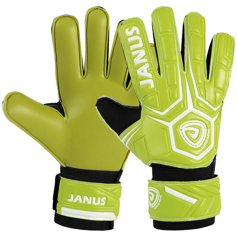 Skanto | Goalkeeper Gloves with Finger Support, Anti-Slip Palm and Soft PU Backhand, for Men and Women, Youth and Adults