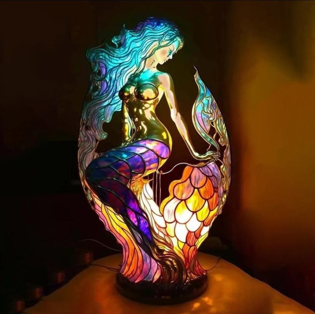 Kalsten | Stained Glass Animal Lamp Home Decor