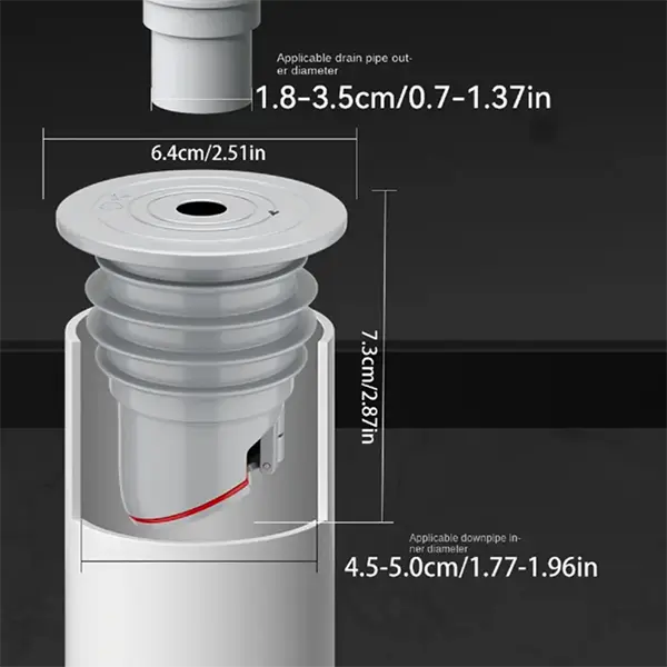 BowLift | Anti-backflow washing drain valve – pRedection against backflows at home