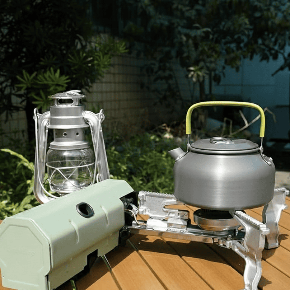 Skanto | Portable Gas Stove with Carrying Case for Easy Outdoor Cooking