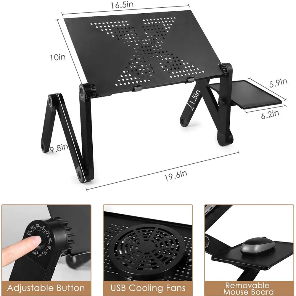 BowLift | Adjustable 360° Laptop Holder