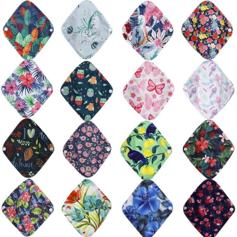 Skanto | 10 Pack Reusable Pads - Organic Menstrual Reusable Pads