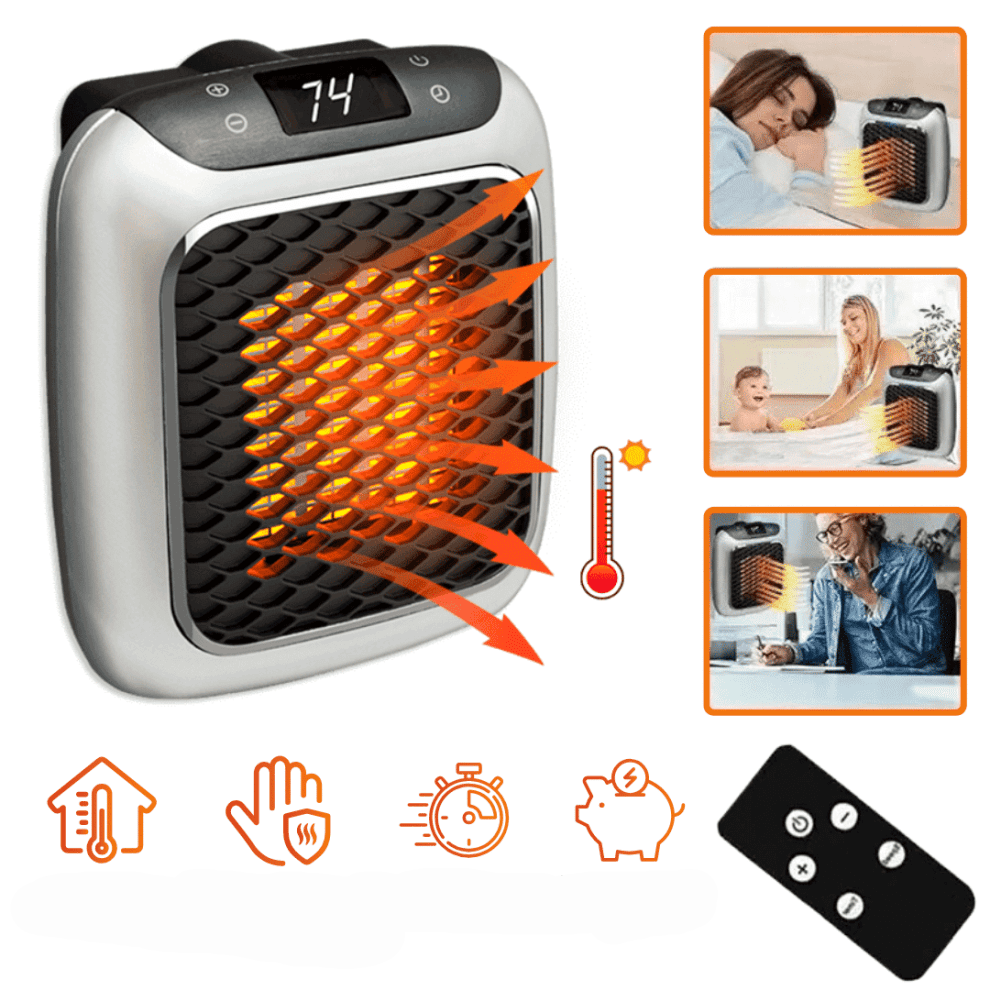 BowLift | Compact Mini Heater with Antimicrobial Filter – Rapid Heat and Cost Savings – Dante Mini Heating