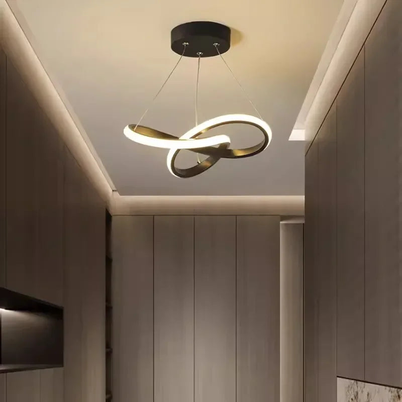 BowLift | LumiWave LED Ceiling Light | Energy-efficient Designer Lamp for Living Room, Bedroom & Kitchen | Modern LED Lighting
