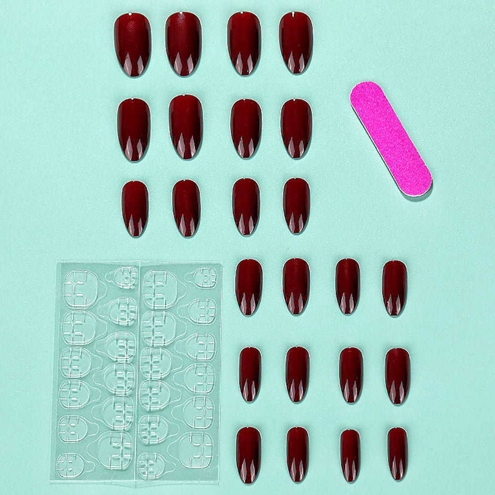 Acrylic nails with elegant almond shape Acalora