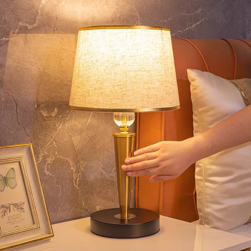 Elegant Touch Control Nightstand Lamp