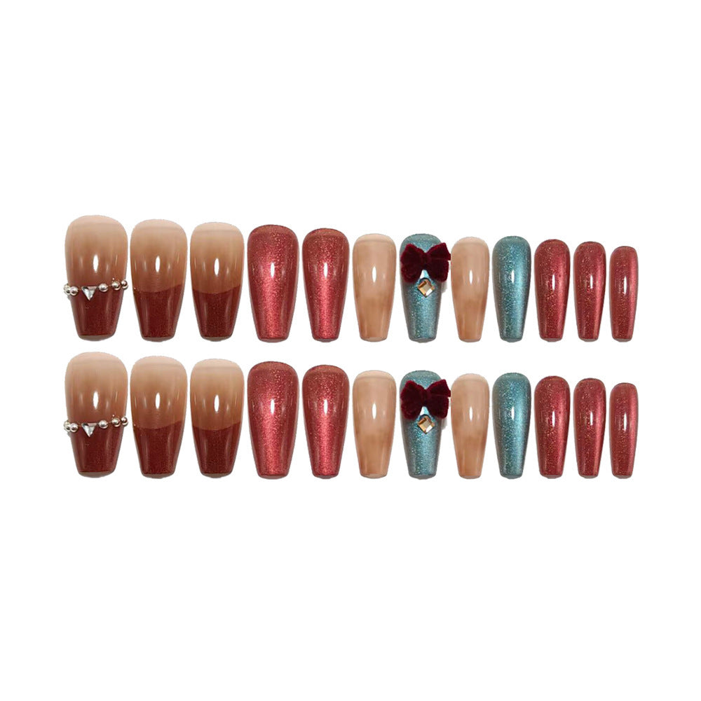 Artificial nails in elegant glamour design Acalora