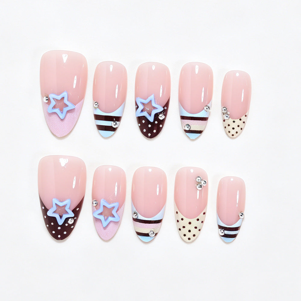 Creative Decorative Press-On Nail Art Set Acalora