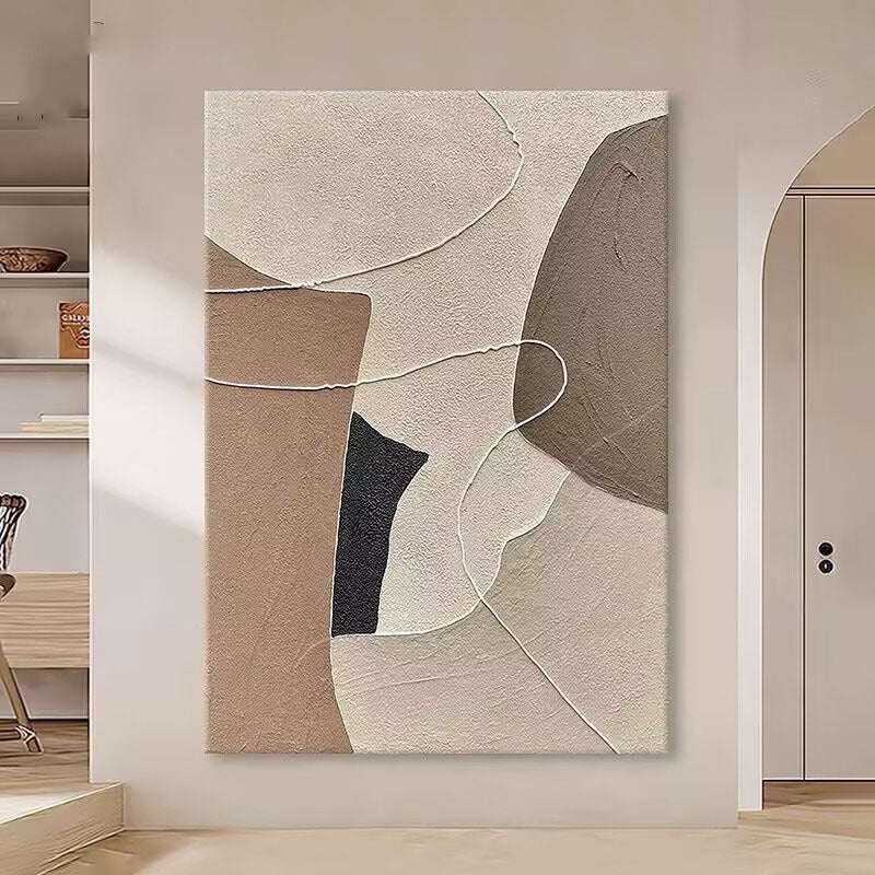 Contemporary Abstract Wall Art with Texture