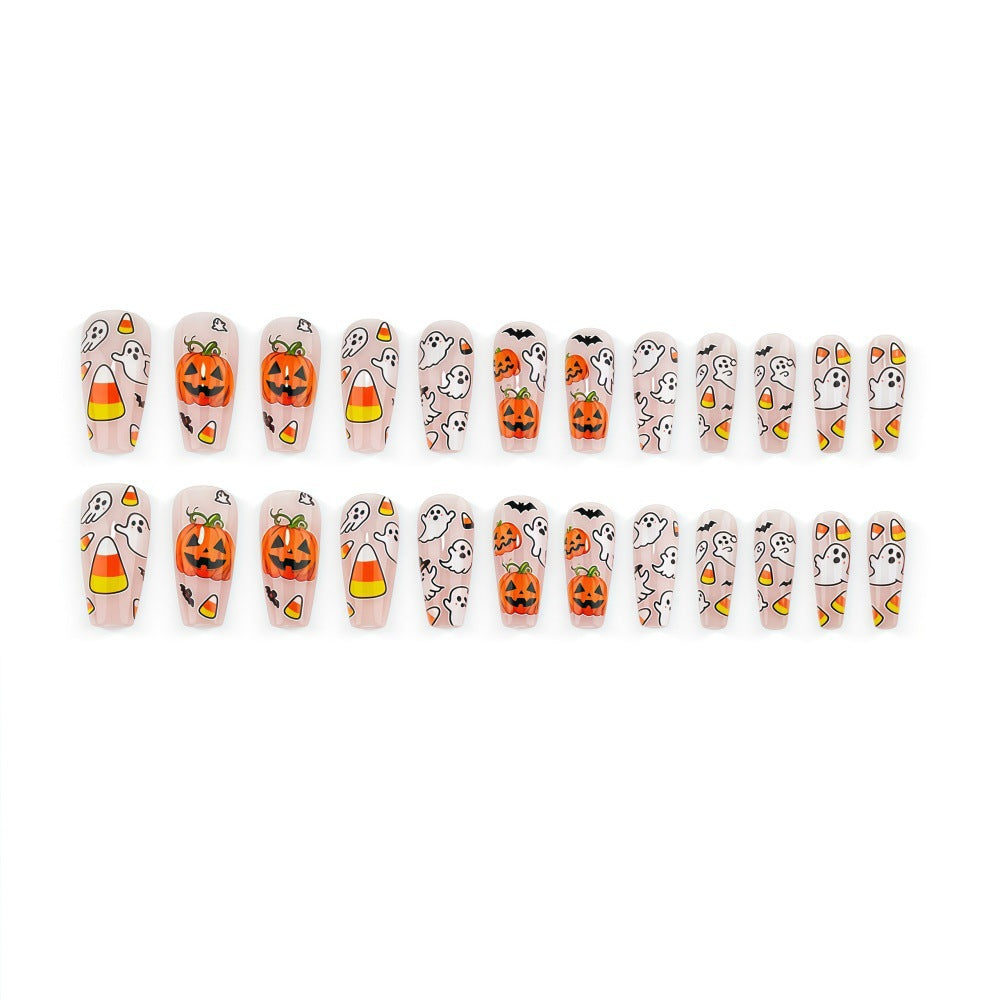 Artificial nails in festive Halloween design Acalora 1788232771