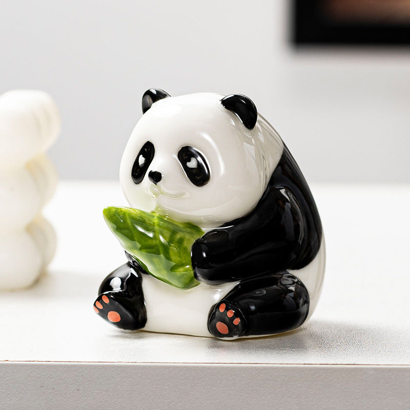 Cute Panda Decorative Figure Acalora