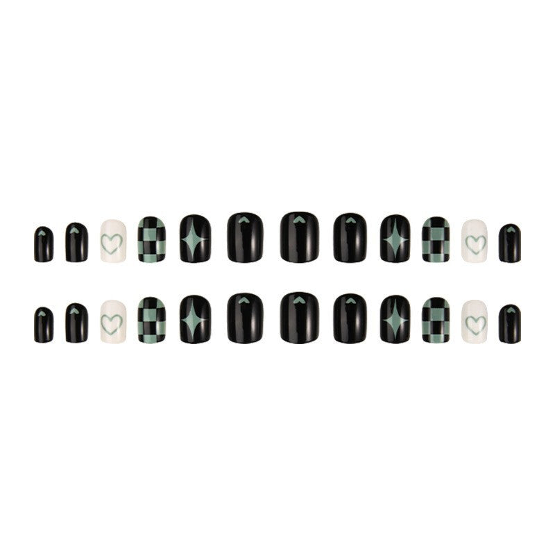 Creative Nail Art Set with Geometric Patterns Acalora