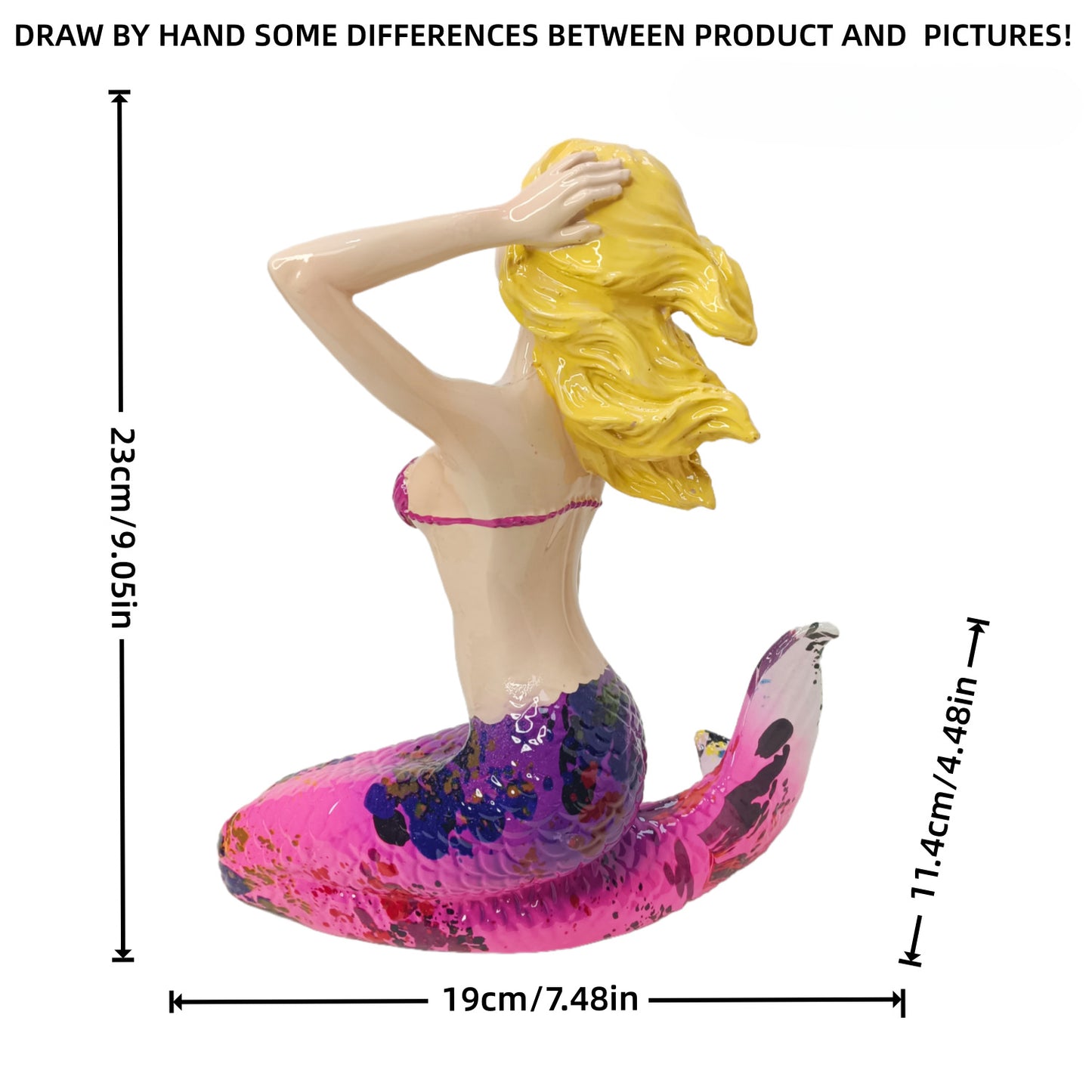 Decorative Mermaid Figurine Acalora