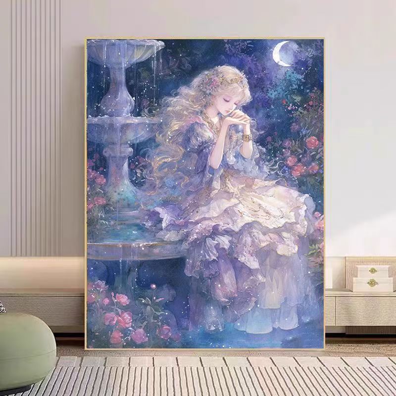 Dreamy Fantasy Illustration Wall Art