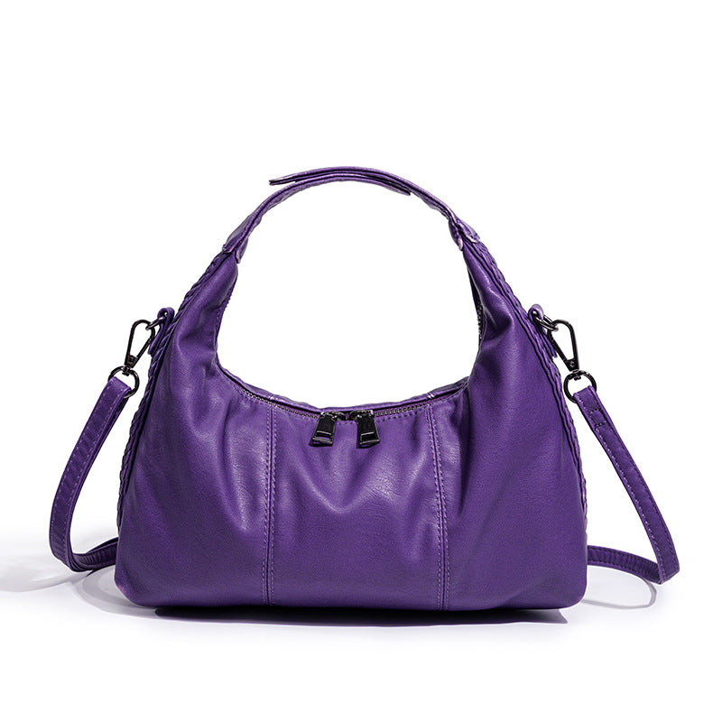 Stylish Leather Crossbody Bag Acalora