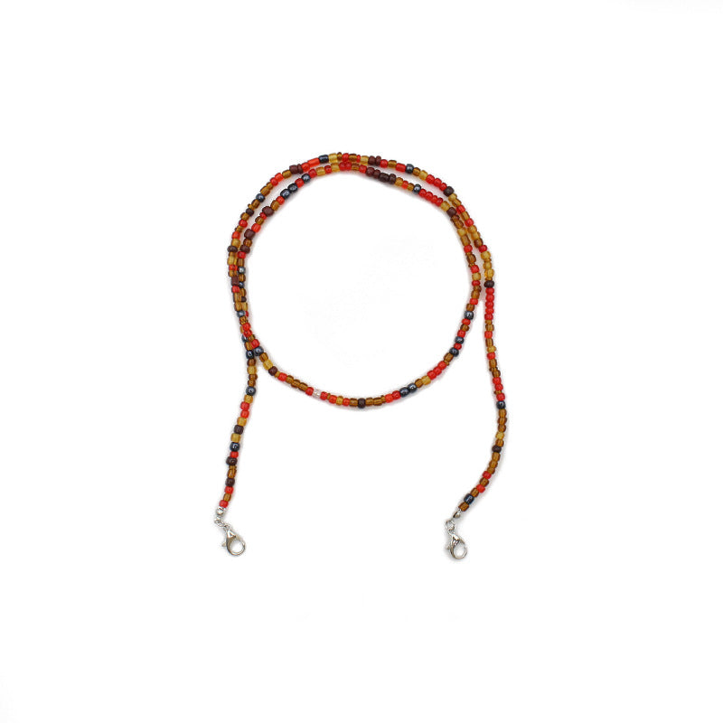 Artistic Beaded Eyewear Chain Acalora