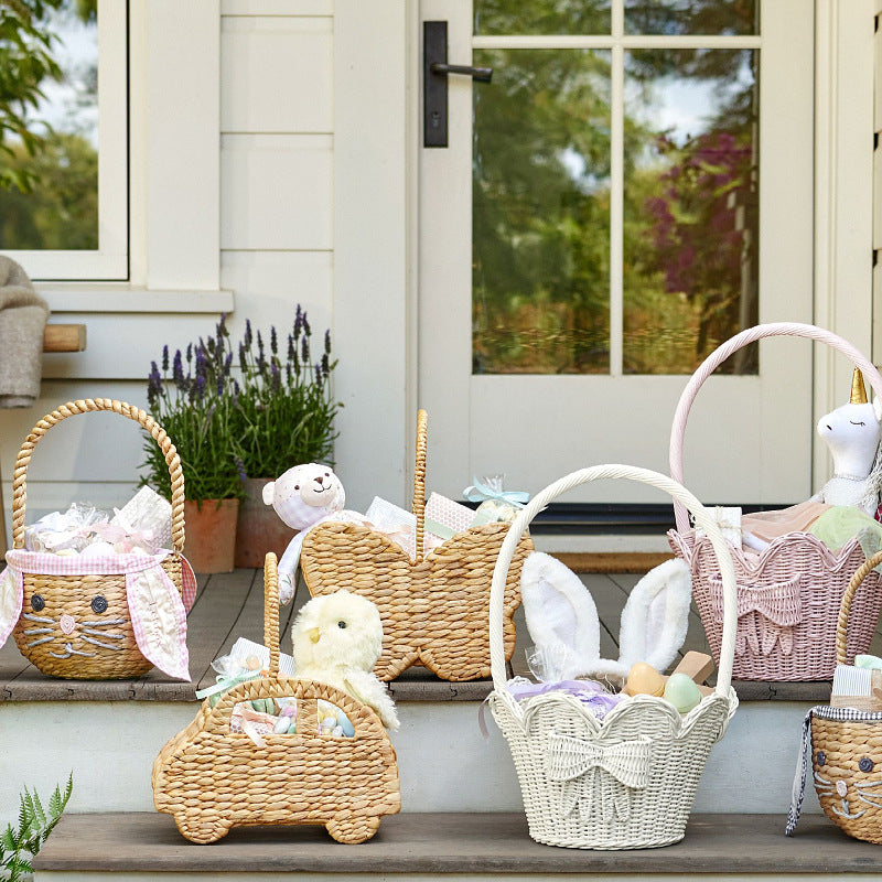 Woven Car-Shaped Storage Basket Acalora