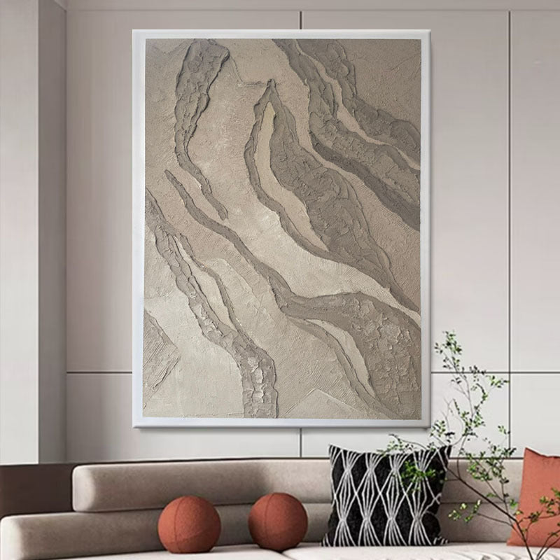 Textured Modern Abstract Canvas Artwork