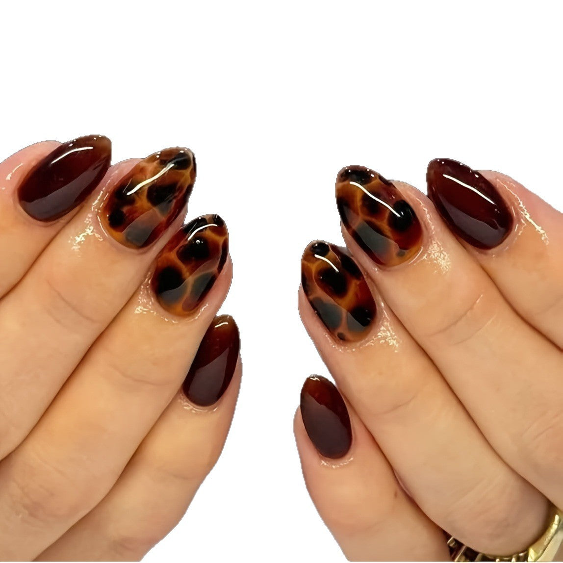 Glossy Natural Look Illusion Nail Set Acalora