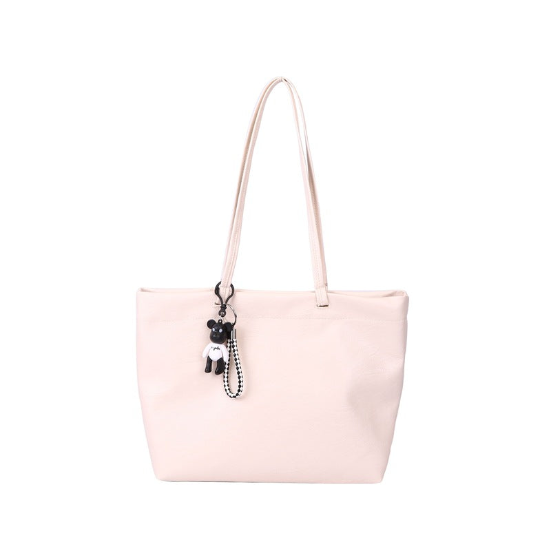 Chic Faux Leather Tote Bag Acalora
