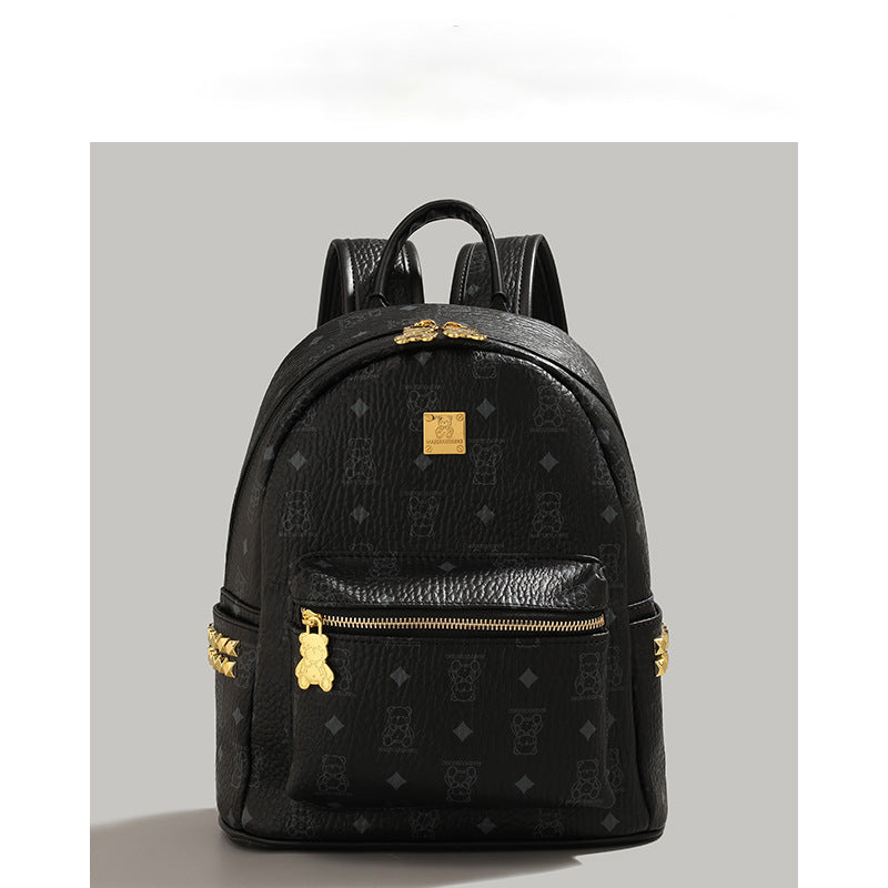 Stylish Character-Printed Backpack Acalora
