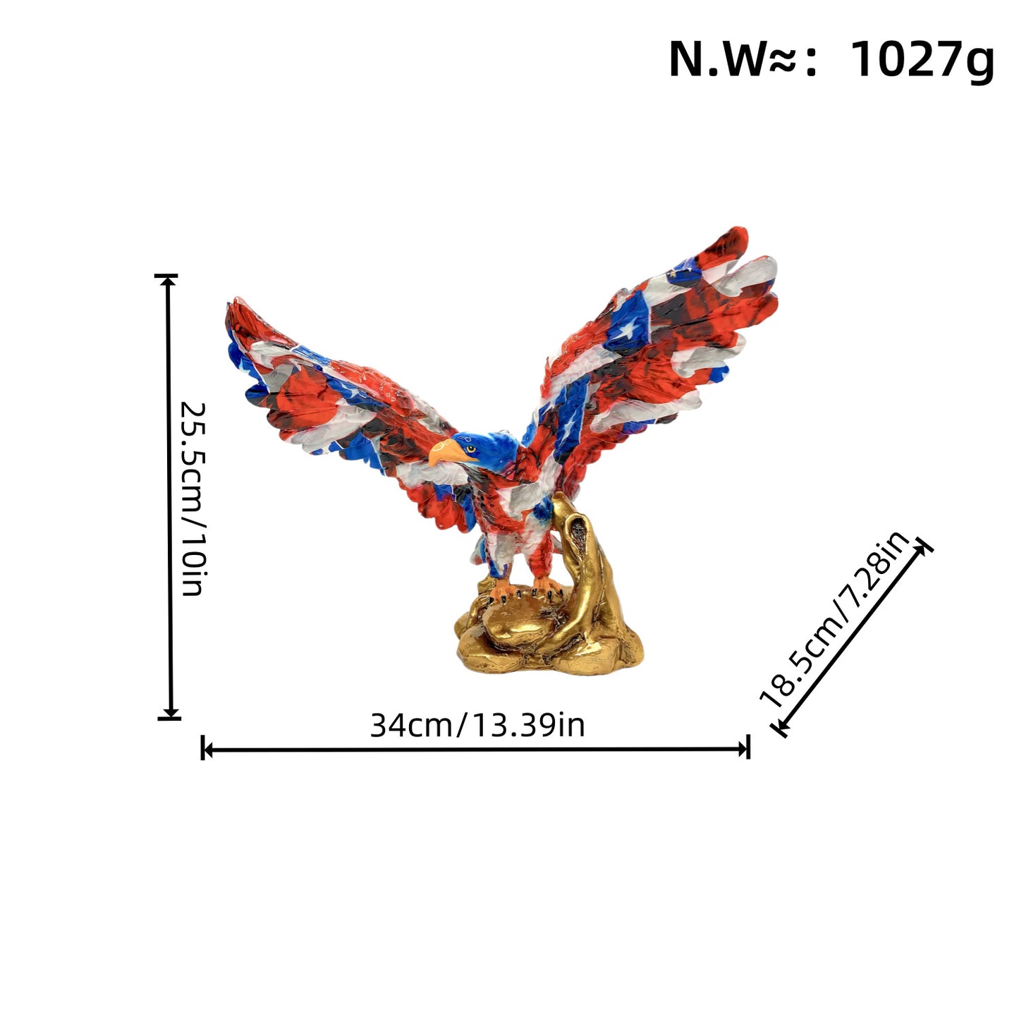 Artistic Eagle Sculpture Acalora