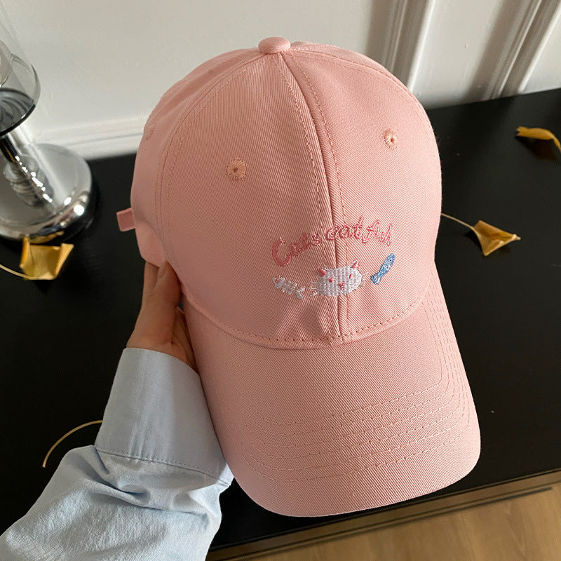 Embroidered Cotton Baseball Cap