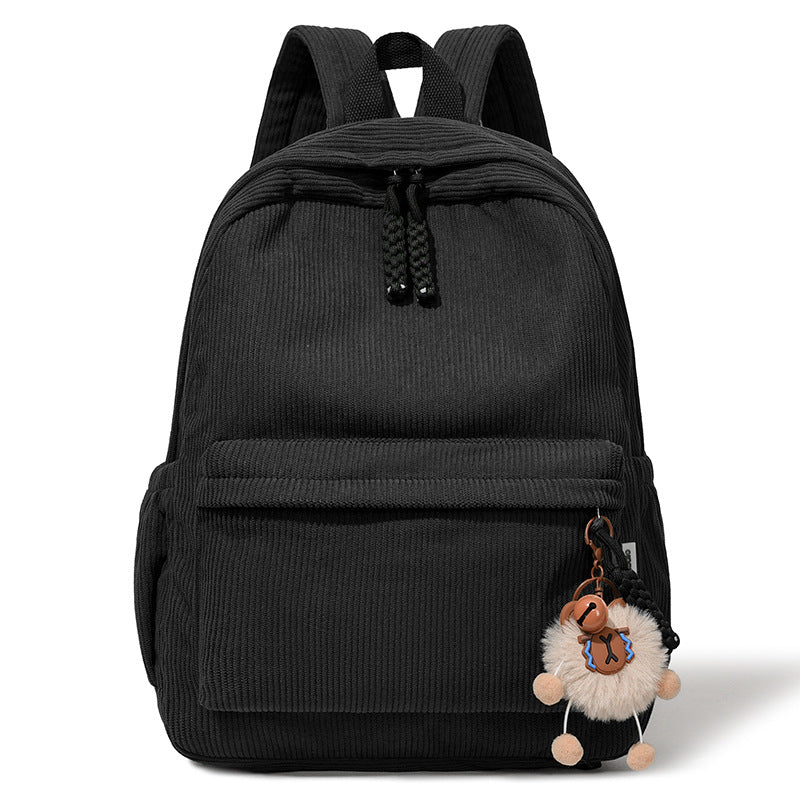Cute Corduroy Backpack Acalora