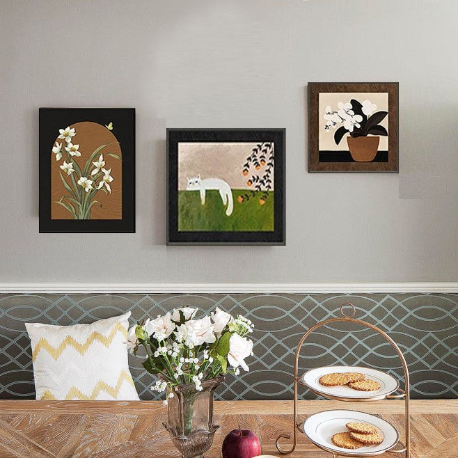 Botanical Art Gallery Set