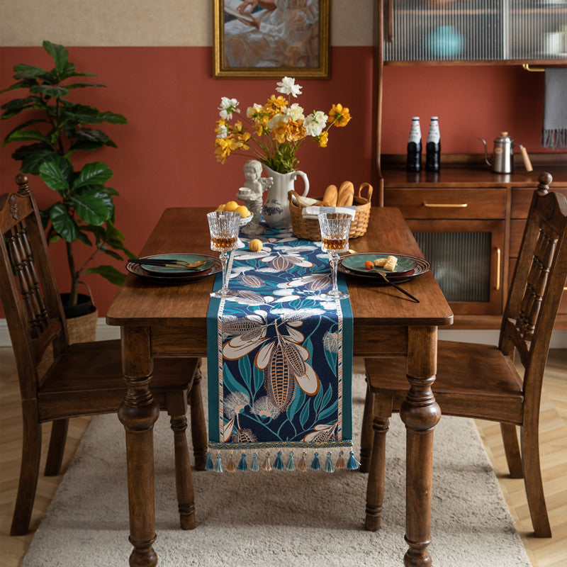 Floral Pattern Table Runner
